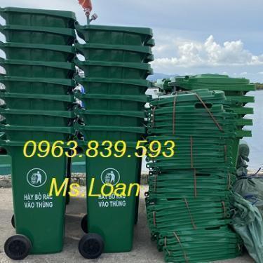 Bán thùng rác 120lit giảm giá tháng 9 / 0963.839.593 Ms.Loan