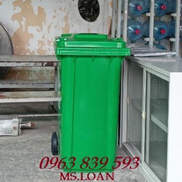 Sale off giảm giá thùng rác nhựa 240L giao toàn quốc / 0963.839.593