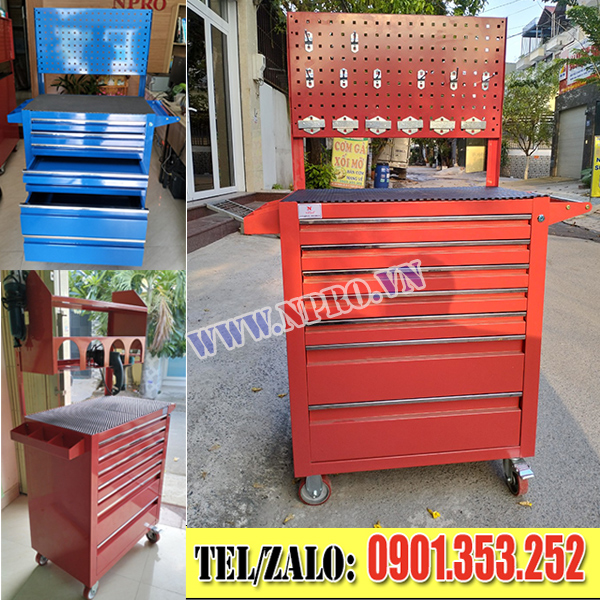 Các mẫu tủ đồ nghề, xe đẩy dùng cho sửa chữa honda