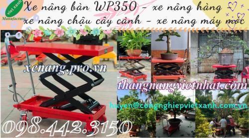 Xe nâng mặt bàn WP350 - 350kg nâng cao 1500mm 