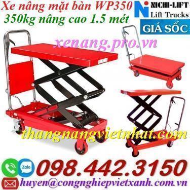 Xe nâng mặt bàn WP350 - 350kg nâng cao 1500mm 