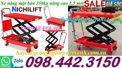 Xe nâng mặt bàn WP350 - 350kg nâng cao 1500mm 