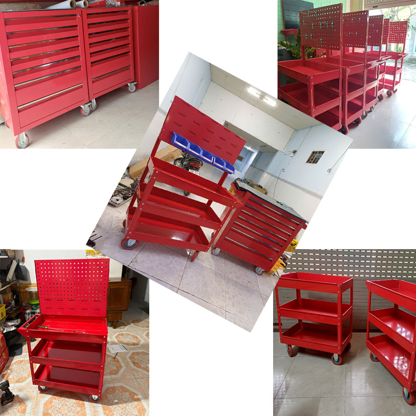 Các mẫu tủ đồ nghề, xe đẩy dùng cho sửa chữa honda