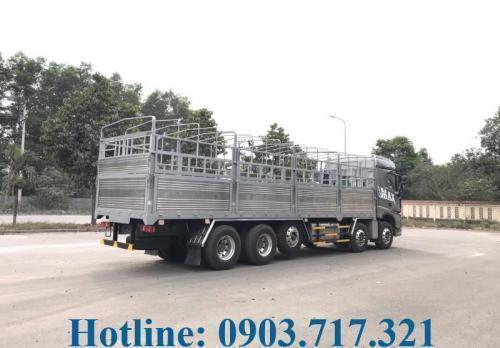 Bán xe tải Howo Max 5 chân thùng dài 9m7 nhập khẩu 2023