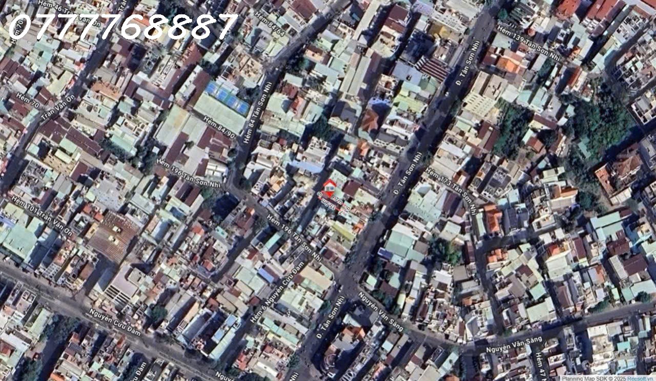 BÁN NHÀ HẺM XE HƠI TÂN SƠN NHÌ, TÂN PHÚ  6 TẦNG – 100m2 – CHỈ 7,7TỶ