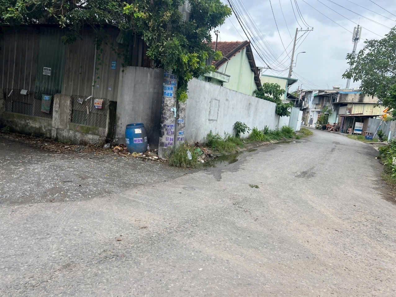 NHÀ & XƯỞNG GÓC NGÃ TƯ ĐÔNG THẠNH, HÓC MÔN GIÁ 11 TỶ TL